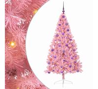 Vidaxl Artificial Pre-Lit Christmas Tree Green 240 Cm Pvc