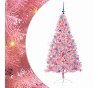 Vidaxl Artificial Pre-Lit Christmas Tree Green 240 Cm Pvc