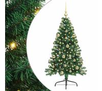 Vidaxl Artificial Pre-Lit Christmas Tree Green 120 Cm Pvc