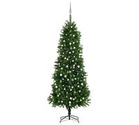 Artificial Pre-lit Christmas Tree with Ball Set 240 cm Green