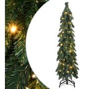Artificial Pre-lit Christmas Tree with LEDs Artificial Tree Decoration vidaXL