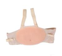 Artificial Pregnancy Belly, Silicone Pregnant Belly Bump Simulation Close Fit for Costumes Cosplay (M)
