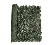 Artificial Privacy Fence Screen,Artificial Hedge roll,Artificial Hedges,Artificial Ivy Fence screening,Outdoor Garden 19.6x118inch Artificial Faux Ivy Hedge,High-Density Artificial Ivy Privacy Fence