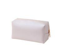 Artificial PU Leather Cosmetic Organizer Large-Capacity Zipper Toiletry Bag Pouch for Travel, Toiletries & Daily Essentials Storage