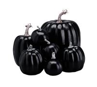 Artificial Pumpkin | Artificial Pumpkins Fall Decorations Outdoor Set | Lightweight Weatherproof Decor for Halloween Farmhouse HarvestOutdoor Porch Kitchen Holidays Indoor Home Indoors