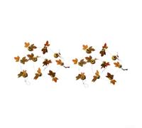 Artificial Pumpkin Vine Garland 200cm Maple Leaf Autumn Home Decor