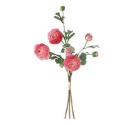 Artificial Ranunculus Flowers, Artificial Flowers Indoor Persian Buttercup Long Stems Fake Flower Bouquets Arrangement for Weddings,Homes,Artistic Decorations (pink peony)
