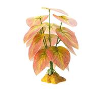 Artificial Reptiles Plant for Climbing Hiding Place Terrarium Plastic Jungle False Grass Habitat Ornaments Realistic Reptiles Grass