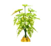 Artificial Reptiles Plant for Climbing Hiding Place Terrarium Plastic Jungle False Grass Habitat Ornaments Realistic Reptiles Grass