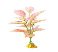 Artificial Reptiles Plant for Climbing Hiding Place Terrarium Plastic Jungle False Grass Habitat Ornaments Realistic Reptiles Grass