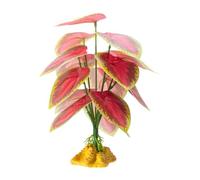 Artificial Reptiles Plant for Climbing Hiding Place Terrarium Plastic Jungle False Grass Habitat Ornaments Realistic Reptiles Grass