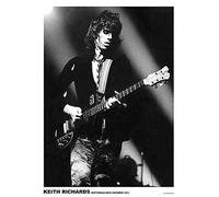 artificial Rolling Stones Poster Keith Richards Rotterdam 1973 GOATS HEAD SOUP TOUR