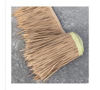 Artificial Roof Thatch Fake Thatch Decorate Tiki Bar Grass for Roof Mexican Palm Thatch Runner Palm Thatch Rolls Thatch Panel for Garden Decoration Fence Party Decoration(Yellow c,0.5x6m/1.64X19.7ft)