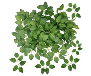 Artificial Rose Leaves,30 PCS Fake Leaves Silk Greenery Fakes Faux Silk Green Leaves Artificial Leaves with Stems Fabric Fake Leaves Leaf Cake Decorations for Banquet Table Decoration Outdoor