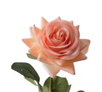 Artificial Roses, 1-Piece Fabric Floral Decoration for Home & Garden, UV-Resistant Low-Maintenance Elegance, Timeless Beauty for Living Spaces, Dining Tables and Entryways(D)