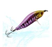 Artificial Saltwater Squid | Artificial Baits in the Dark with Hook - Cephalopod Baits for Men in Salt and Sweet Water, Beach Equipment