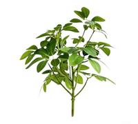 Artificial Seven Point Leaf Plant 27.5cm Realistic Green(Green)