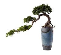 Artificial Small Bonsai Tree Artificial Bonsai Tree 39Inch Faux Plants Indoor Large Fake Plants Decor with Ceramic Pots for Home, Office Potted Decoration Living Room Fake Plant Greenery Decor