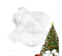 Artificial Snow - Decorative Fluffy Artificial Snow | Artificial Snow Christmas Decoration Made of Cotton for Table, Floor, Window, Backyard, Christmas Tree