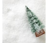 Artificial Snow PVC Christmas Decoration - Realistic Dry Snowflake for Holiday Scene, Reusable Festive Decorations for Xmas Tree, Wreaths, and Seas(50G)