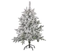 Artificial Snowy Christmas Tree TOMICHI 120 cm White
