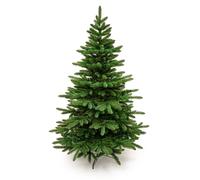 Artificial Spanish Fir Christmas Tree 190 cm PVC 128 cm with Metal Stand