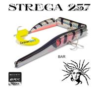 ARTIFICIAL SPINNING SEASPIN STREGA 257 JOINTED NEEDLE JOINTED BAIT SERRA BARRA