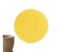Artificial Sponges Burnable Porous Soft Thick Yellow | Ceramic Art Watercolor Craft Foam Sponge for Atelier, Workshop, Academy, Kitchen, Home, Gallery, Office, Lab