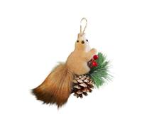 Artificial Squirrel Hanging Ornament Christmas Tree Decoration For Autumns Weddings Christmas Party Indoor And Outdoor Children Room Squirrel Ornament