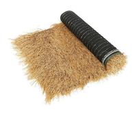 Artificial Straw Roof,Thatch Tiki Bar Hut,Synthetic Thatch Roof,Artificial Mexican Straw Roll,Suitable For Small Houses,Terraces,Seaside Pavilions,Hawaiian Parties,And Tiki B(Size:1.6x32.8ft(0.5x10m))