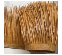 Artificial Straw Thatch Roof Covering For Outdoor Use, Synthetic Palm Leaf Material For Gazebo, Bar, Pergola, Garden Shed, Easy To Install, UV And Water Resistant For Tropical Look(0.5m x 2m)