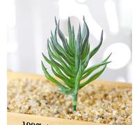 Artificial Succulent Plants PVC PE Fake Lotus Floral Décor, Flocked Design for Home, Office, Garden, DIY Arrangement