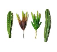 Artificial Succulents - Ideal for Mini Gardens Creative Decor with Faux Succulent Plants