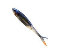 Artificial Swimbait Freshwater Saltwater Soft Lure Swim Baits Fishing Tackle Forked Tail Flexible with Natural Swimming Action