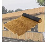 Artificial Thatch Grass Roof,Fireproof Synthetic Palm Thatch Roll,for Fence Patio,Bar Decor,Hut,Beach,Party(150x1000cm)