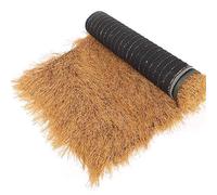 Artificial Thatch Grass Roof, Synthetic Thatch Roof For Tiki Bar, Durable Pe Straw Roof, For Patios, Hawaiian Party And Mexican Grass Tropical Party Decorations, UV Resistant, Easy I(Size:1.64x32.8ft)