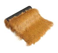 Artificial Thatch Roll 10M/20M Thatch Tile Palm Runner Roll，Simulation Thatch Tile Plastic PE Fake Straw Flame Retardant Anti-Aging for Outdoor Roof Pavilion Tiki Bar Home De(Size:0.5*10m(1.6*32.8ft))