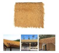 Artificial Thatch, Roll Synthetic Roof Suitable for Houses Seaside Pavilions Garden Fence Decoration and Bar(1.64x32.8FT)