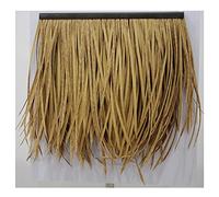 Artificial Thatch Roof Artificial Thatch Roof Plastic Thatch Fake Thatch Simulation Thatch Roof for Artificial Pavilion Man-Made Thatch Fake Thatch(Yellow a,2pcs)