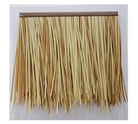 Artificial Thatch Roof Artificial Thatch Roof Plastic Thatch Fake Thatch Simulation Thatch Roof for Artificial Pavilion Man-Made Thatch Fake Thatch(Yellow e,1pcs)