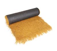 Artificial Thatch Roof Rolls - Durable PE Palm Straw for Tiki Huts, Duck Blinds, Patios, Fences & Gazebos - Synthetic Thatched Roofing