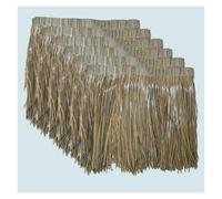 Artificial Thatch Roof Tiles 6/8/10/12/16/18/20/24/30pcs 19.7x19.7in(30pcs)