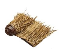 Artificial Thatch Roof Tiles - Realistic Plastic Grass for Fences & Party Decor - Straw & Wood Style - Ideal for Outdoor Events Home Decoration & Garden Enhancements