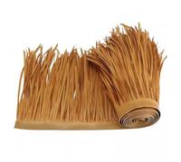 Artificial Thatch Roof Tiles - Realistic Plastic Grass Simulation for Decorative Fences Parties & Wooden Houses - Outdoor & Indoor Thatch Effect Perfect for Landscaping & Events
