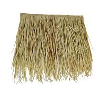 Artificial Thatch Roofing, Fireproof Synthetic Grass for Tiki Hut, Outdoor Patio, Duck Hut Decoration, Durable Straw Roll Palapa Design for Outdoor Use