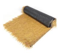 Artificial Thatch Roofing for Bar Garden Patio Fence Party Decoration Mexican Style Synthetic Palm Grass Rolls Fake Straw Roof Cover Thatch Rolls (1x2m)