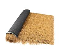 Artificial Thatch Roofing, Mexican Style Palm Roof Roll, Fake Hay Bales, Duck Blind Grass, Simulation Thatch Cover, Synthetic Thatch Lawn, For Garden Courtyard Gazebo Wall Decoration Decoration (Size