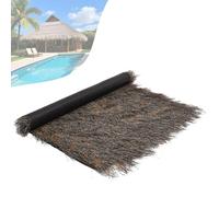 Artificial Thatch Straw Roof Roll, 1×20m Synthetic Thatch Roof Roll, Sound and Heat Insulation, Artificial Mexican Straw Mat, Durability Design, for Garden Craft Projects, Outdoor Retreats