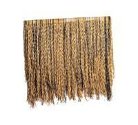 Artificial Thatch Straw Roof Thatch Fireproof Synthetic Thatch Roof Decor for Fence Garden Bar(Style B)