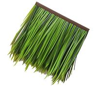 Artificial Thatch Tile Fake Straw PE Plastic Artificial Thatch Roof Antique Brick Decorative Garden Scenery Artificial Thatch Simulation Thatch(Yellow a,2pcs)